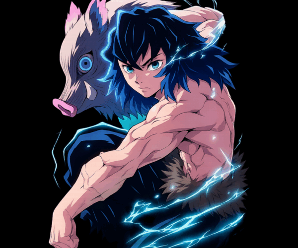 inosuke demon slayer - Electric Intensity