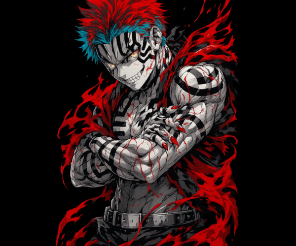 Akaza Demon - Sinister Power Stance