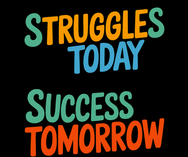 Motivational Quote - Success Tomorrow