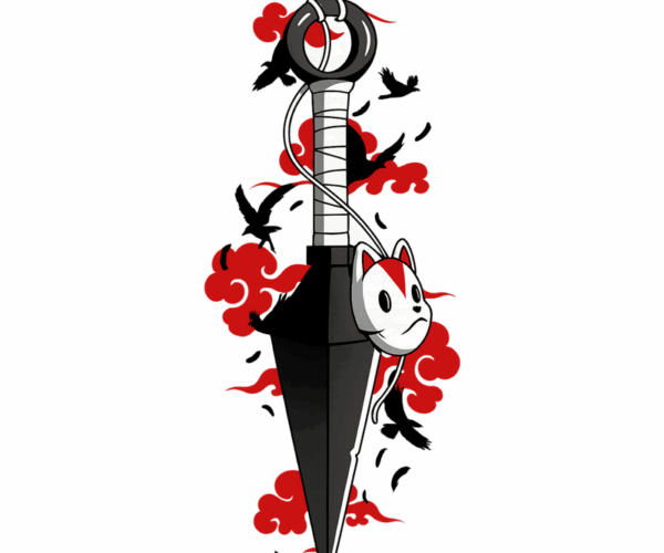 Kunai Charm - Fox Spirit Edition