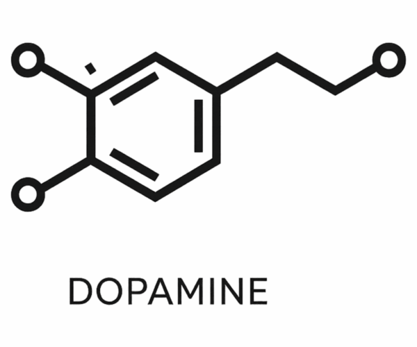Dopamine Molecule - Happiness Chemical